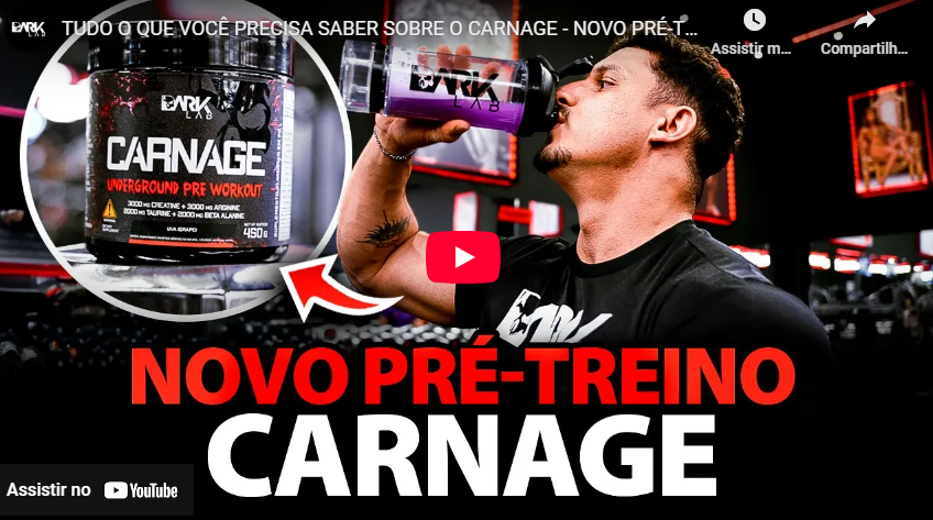 Eduardo testando o novo pré-treino